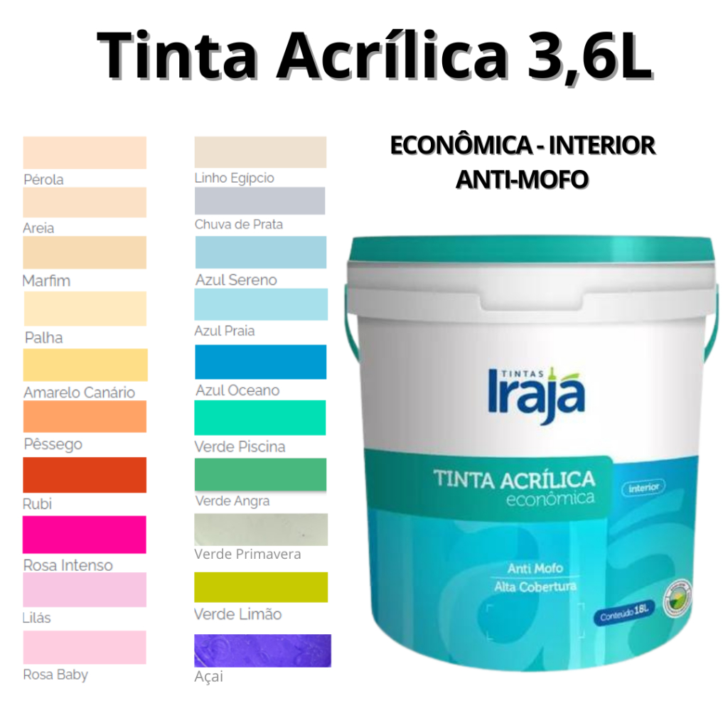 Tinta eucatex acrilica astro rei