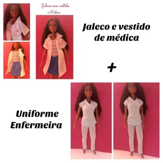 Roupa P/Boneca Barbie e Similares, Brinquedo Nunca Usado 91367886