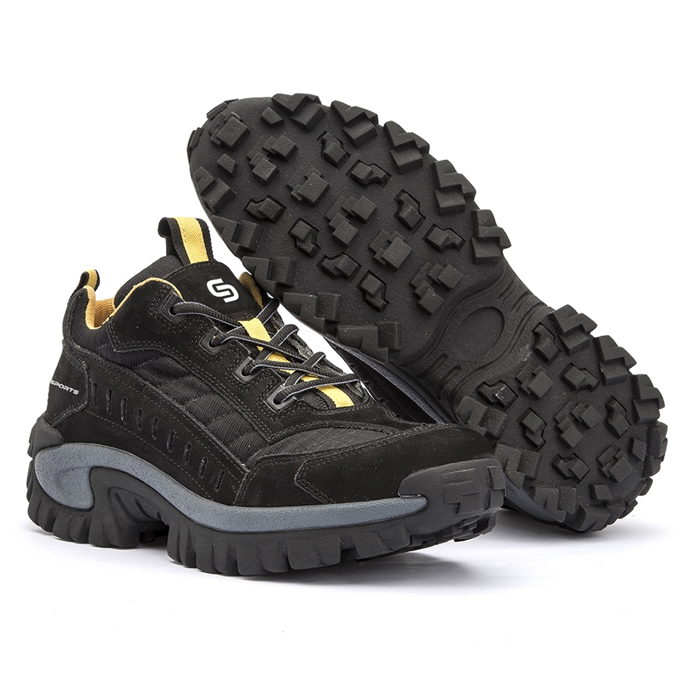 Tênis Adventure Segurança Masculino Feminino Couro Legitimo com