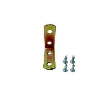20 x Cantoneira L Moveis 1 1/2 Polegadas (3,8cm) Branco - Bicromatizado