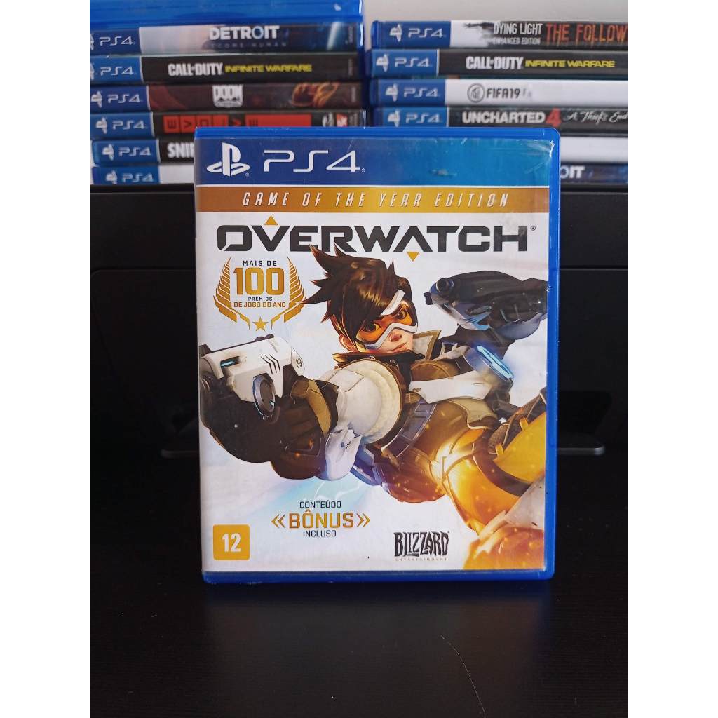 Jogo para PS4, Overwatch: Game of the Year Edition, Semi-Novo