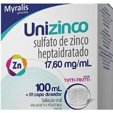 Unizinco com 100ml - Myralis