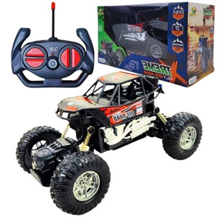 Carro de Controle Remoto Recarregável Spider-Man Tracker Truck