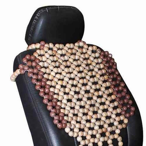 Assento Massageador De Bolinhas De Madeira para carros
