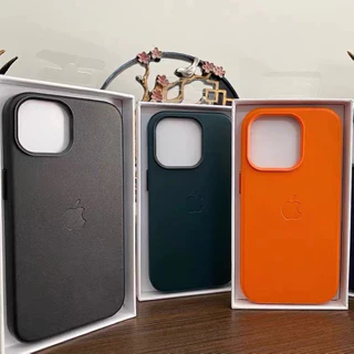2023 Nova Capa Magsafe De Couro Para IPhone 11 13 13pro max 14 14 Plus Pro Max 15 15promax Com Adsorção Magnética