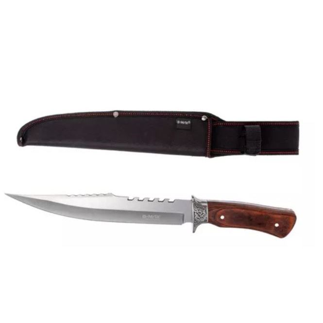 Faca Para Churrasco Profissional Luxo Super Afiada C/ Bainha | Shopee ...