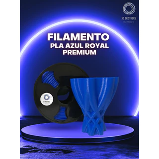 Filamento 3D PLA PREMIUM - AZUL ROYAL - 3D Brothers