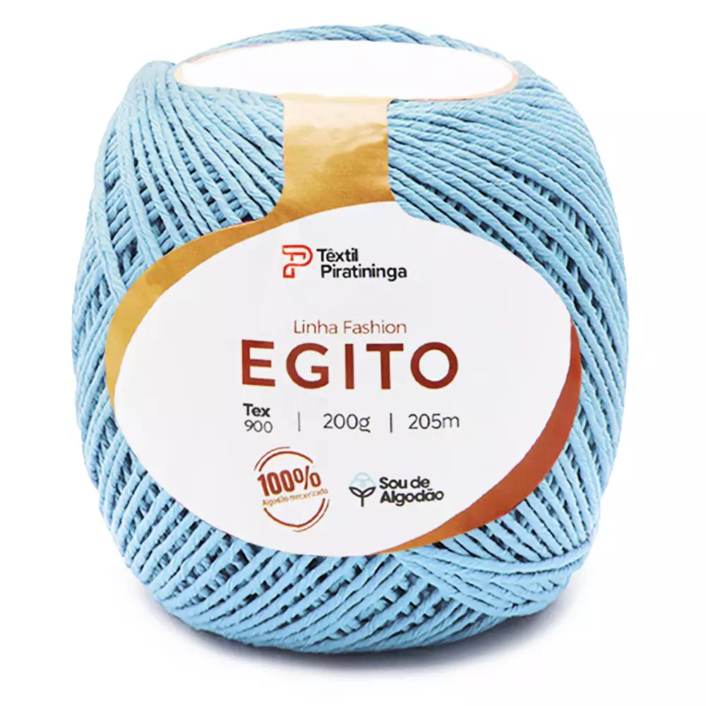 Linha Fashion Egito Têxtil Piratininga 8/12 200g 205mts TEX 900