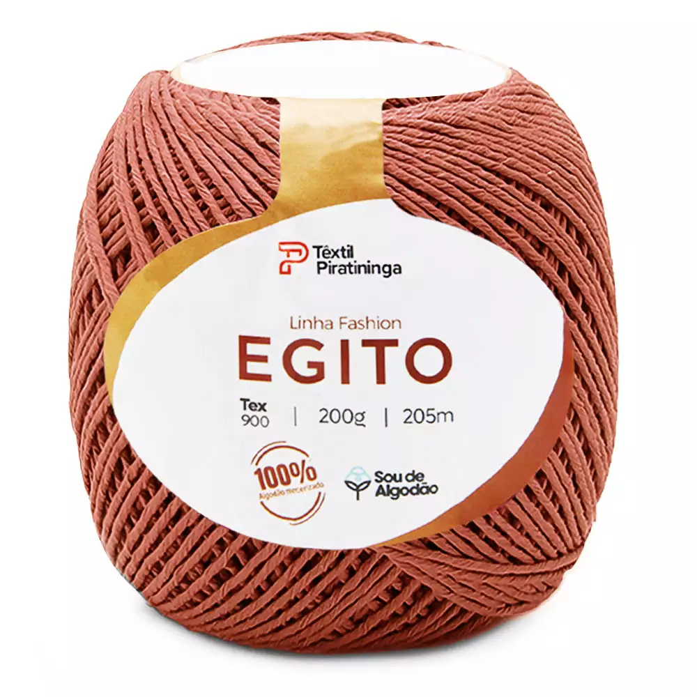 Linha Fashion Egito Têxtil Piratininga 8/12 200g 205mts TEX 900
