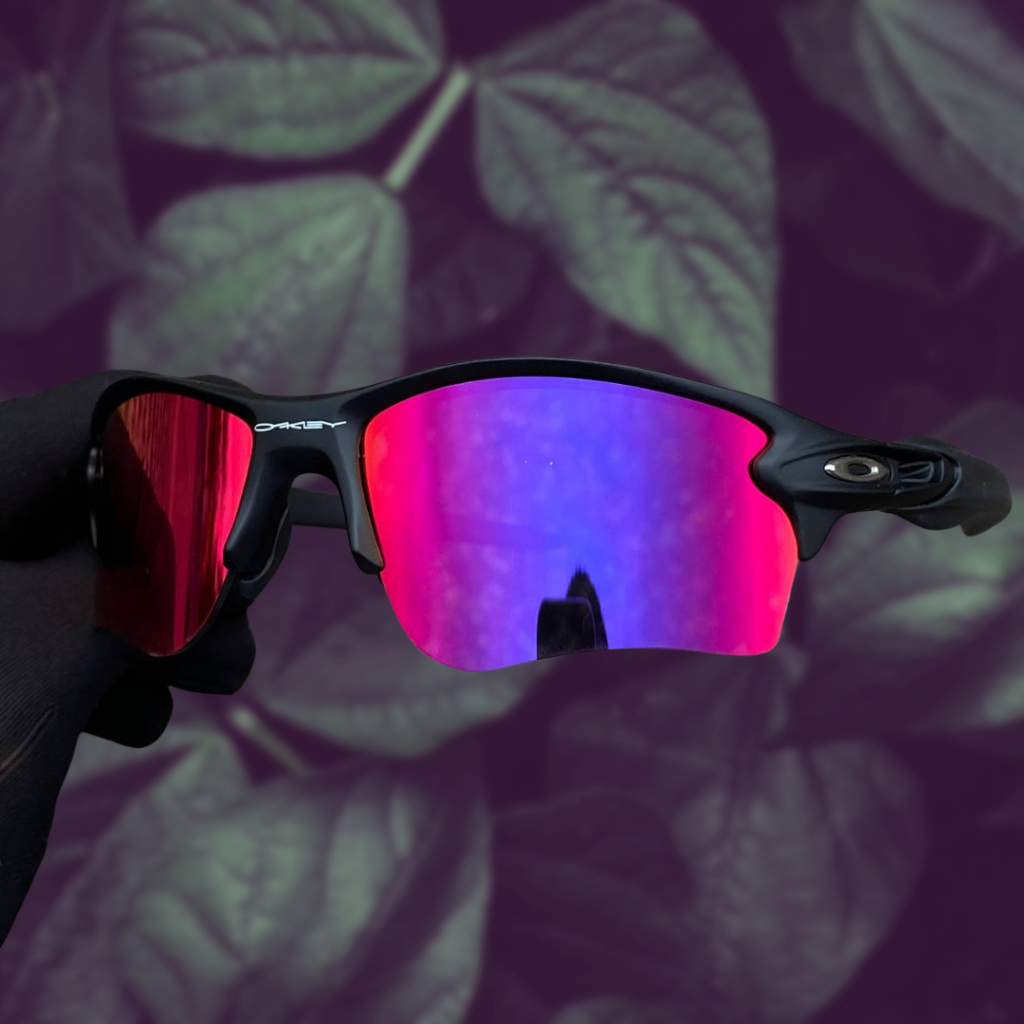 Óculos de sol Flak Jacket 2.0 Mandrake Oakley Preto Rosa 2LZR - Escorrega o  Preço