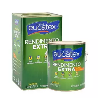 TINTA ACRILICA RENDIMENTO EXTRA EUCATEX
