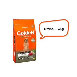 Ração Golden Fórmula para Cães Adultos Sabor Frango Arroz - Granel 3Kg