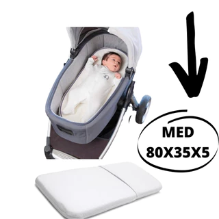 Colchonete Para Carrinho De Bebê MOISES Universal MEDIDA 80x35X5 - PERCAL 400 FIOS em Oferta na Shopee