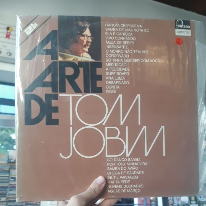 Lp Vinil Tom Jobim - A Arte de Tom Jobim Duplo | Shopee Brasil