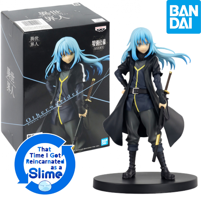 Figure Boneco Bandai Original Rimuru Reincarnated As A Slime Banpresto ...