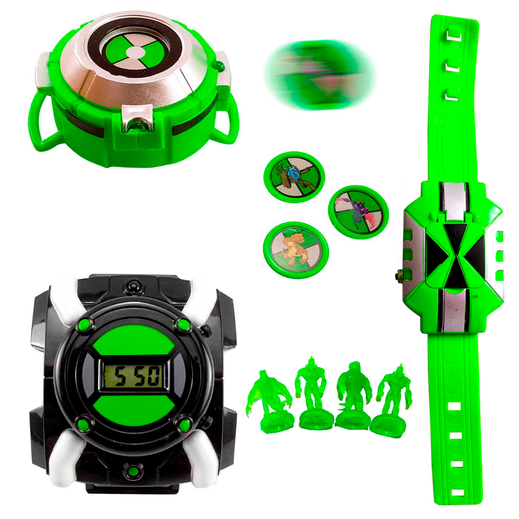 3 Relógio Ben 10 Omnitrix Lançador Omniverse Aliens C/ Horas | Shopee Brasil