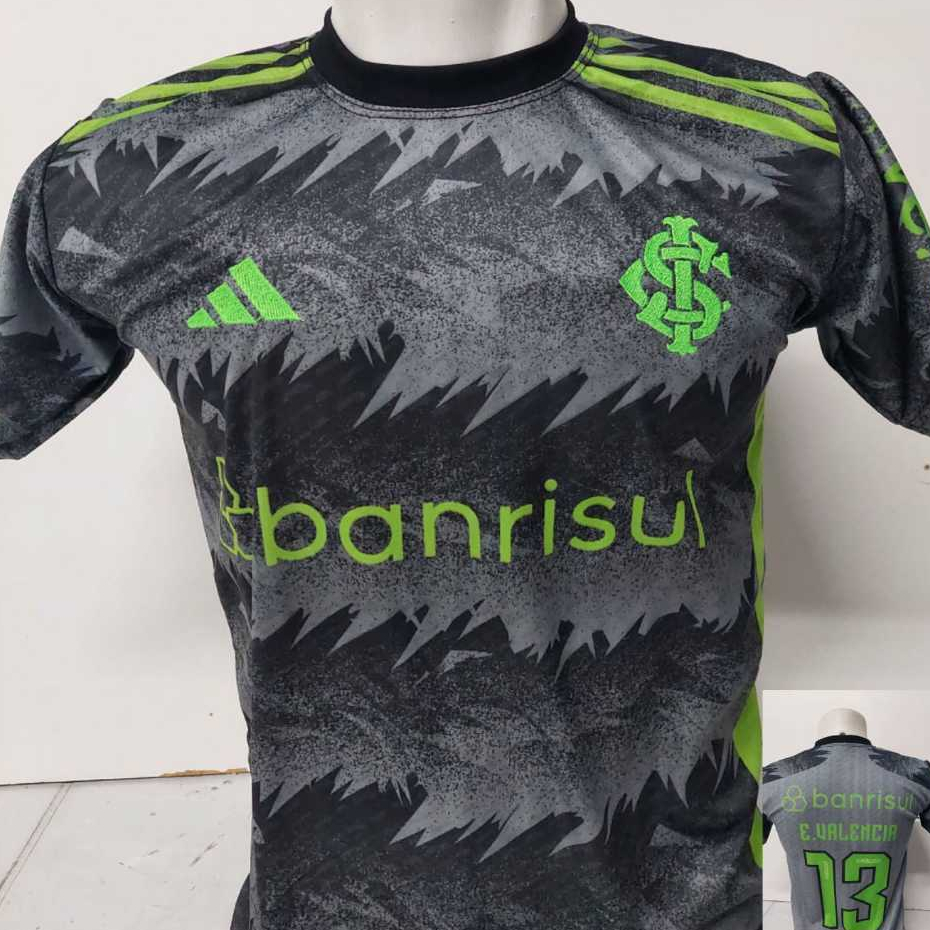 Camisa Camiseta De Time Internacional Preta e Verde Lançamento 2023/2024 Vestindo Do p ao gg Ótima Qualidade