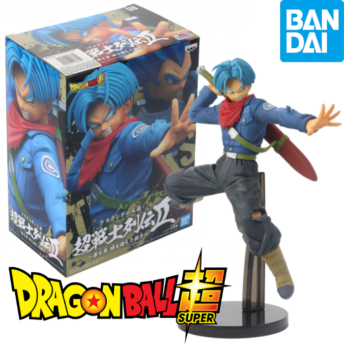 Figure Boneco Bandai Original Trunks Dragon Ball Super Banpresto ...