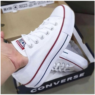 Tênis All Star Converse Plataforma De Couro Ct9830001 Branco