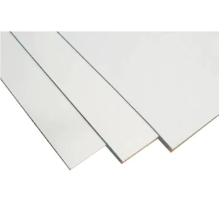 Chapa Ps Poliestireno Branco 2mt X 1mt - 0,5mm
