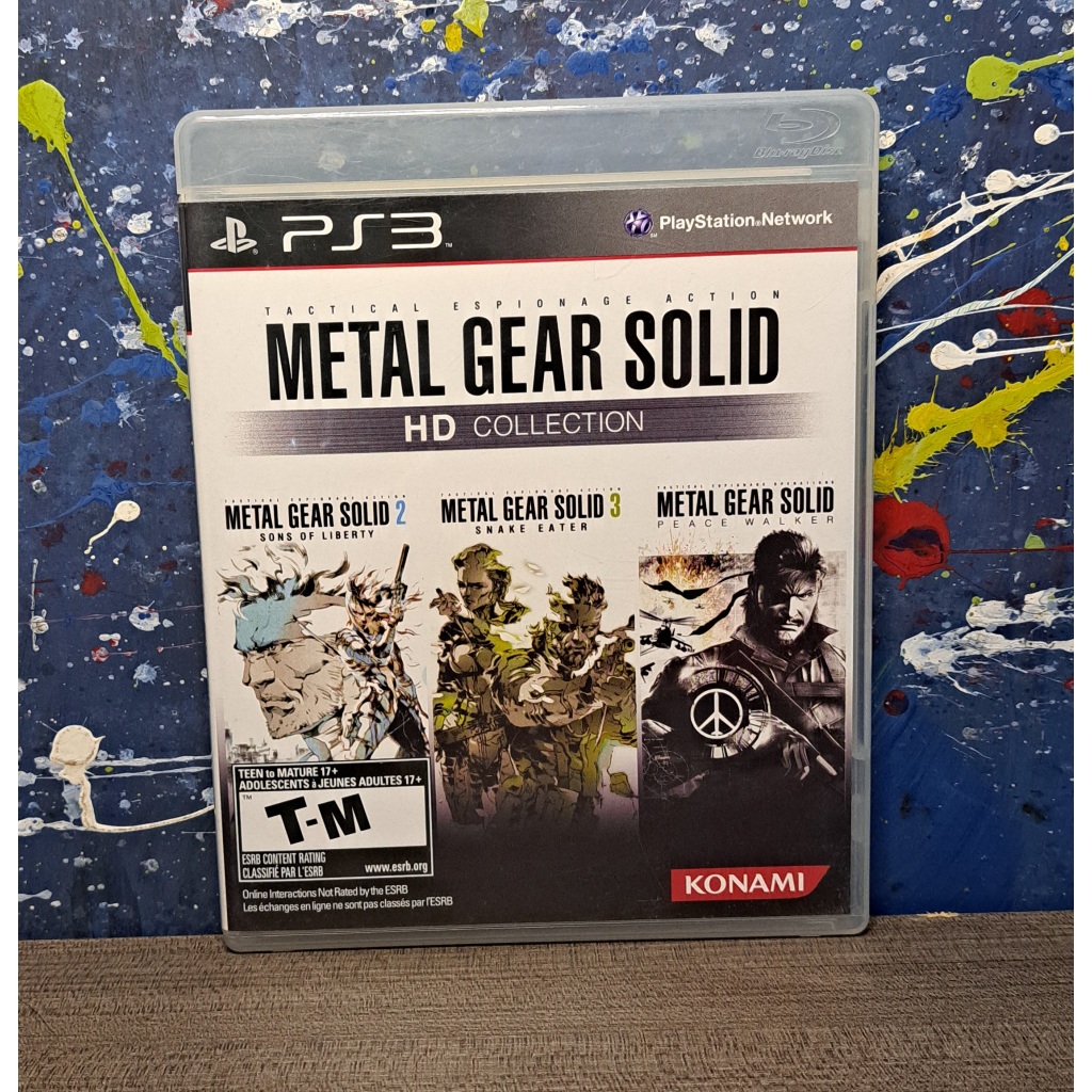 Metal Gear Solid 2 Sons Of Liberty Hd Ps3 Jogo Digital