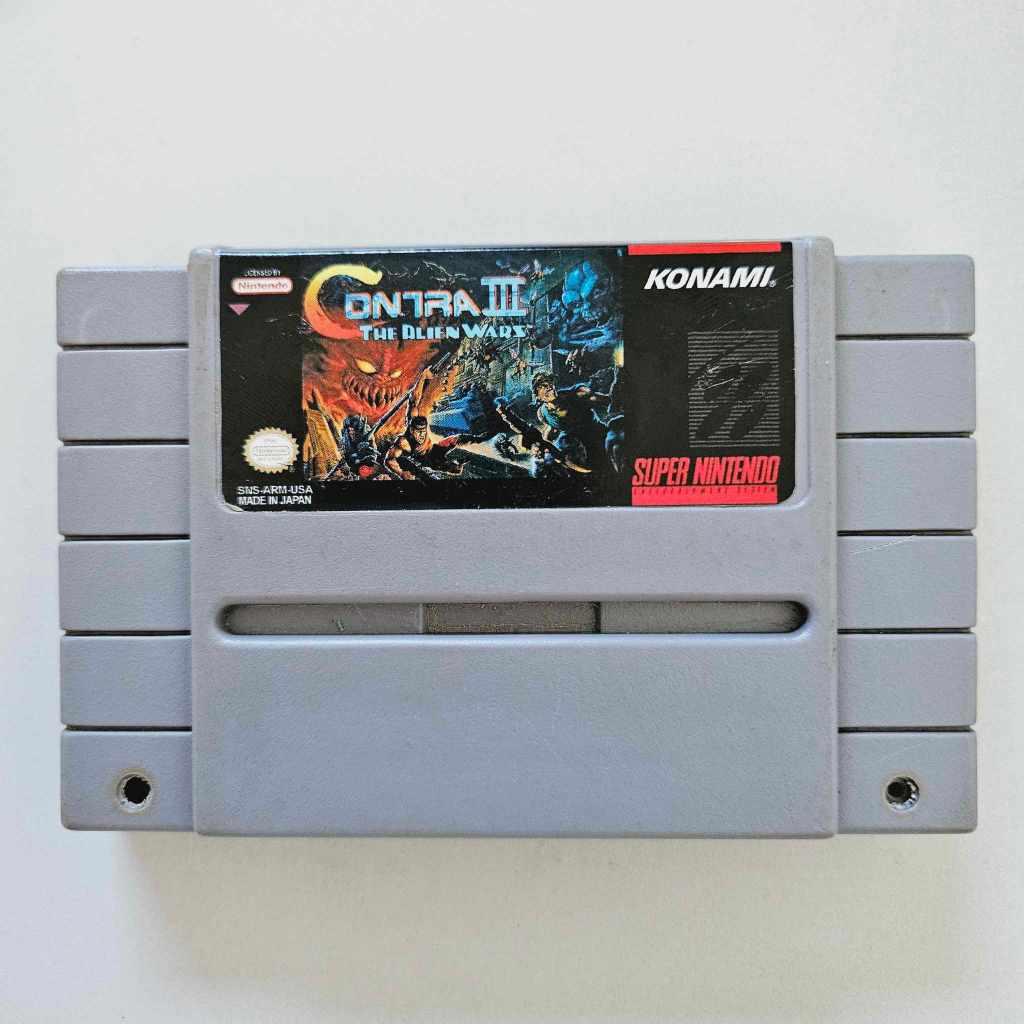 Contra 3 Super Nintendo Jogos