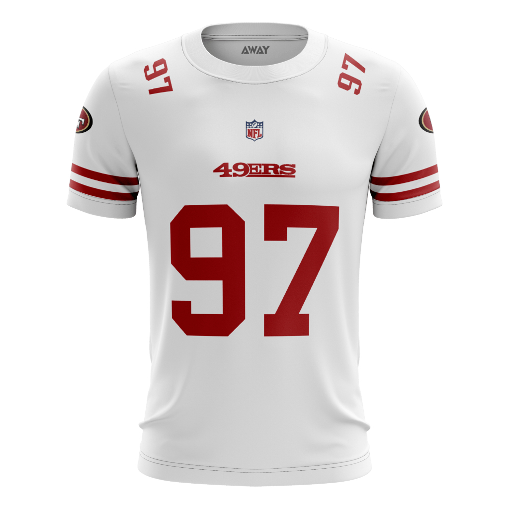 Camisa Camiseta São Francisco 49ers NFL Futebol Americano Bosa