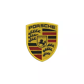 Patch Bordado - Logo Porsche