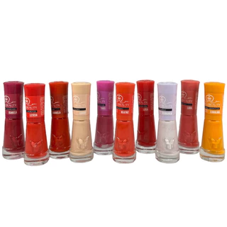 Kit com 10 Esmaltes PhalleBeauty
