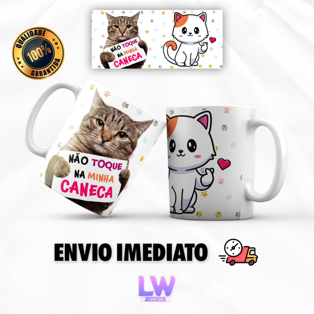 Caneca Personalizada - Não toque na minha caneca