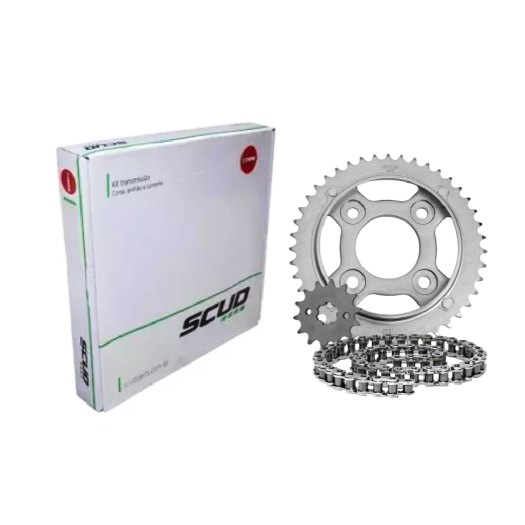 KIT RELAÇÃO TRANSMISSÃO FAN 160 SEM RETENTOR