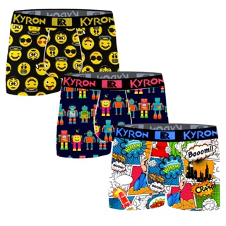 Kit 10 Cueca Infantil Box Cuecas Boxer