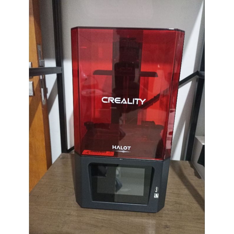 Impressora Resina 3D Halot One CL60 com 10 filme fep + acessórios.