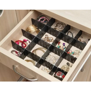 Como fazer divisória de gaveta: 30 ideias para organizar as peças   Organização de jóias, Divisórias para gavetas, Organizar gavetas