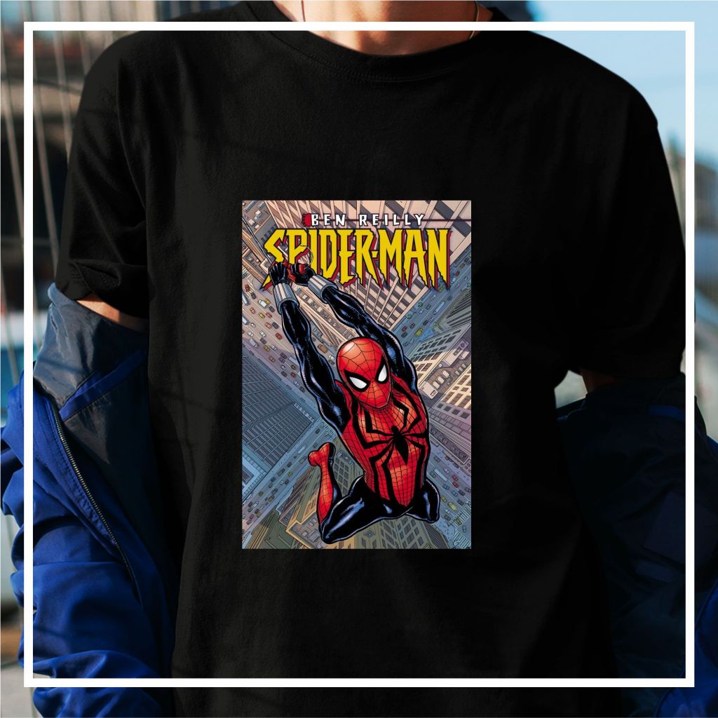 Camisa Homem Aranha Quadrinhos Gibi Camiseta Masculina Geek Spider Man Shopee Brasil 6265