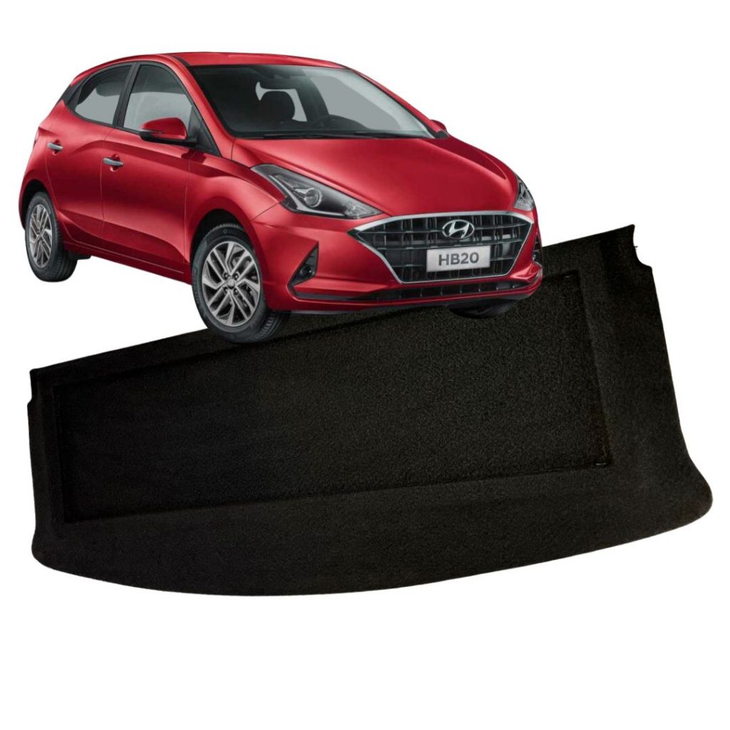 Tampão Traseiro Bagagito Porta Malas Hyundai Hb20 2023 2020 2021 2022 2023