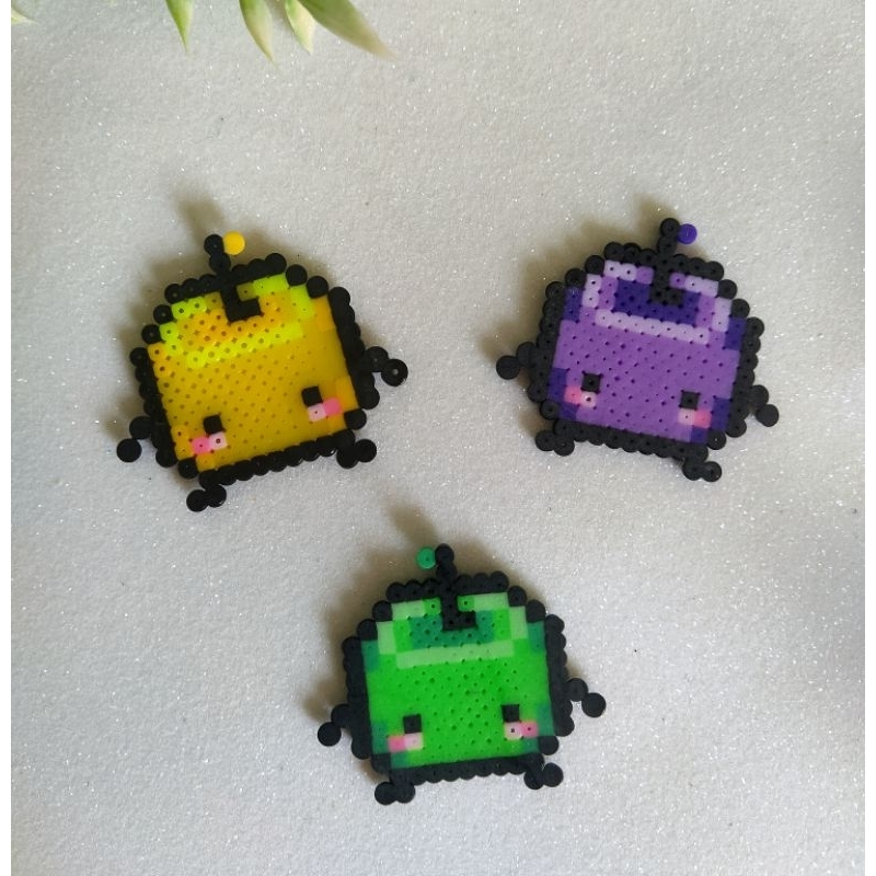 Junimo Stardew Valley Hama/Pearl Beads Pixel Art Chaveiro/Imã