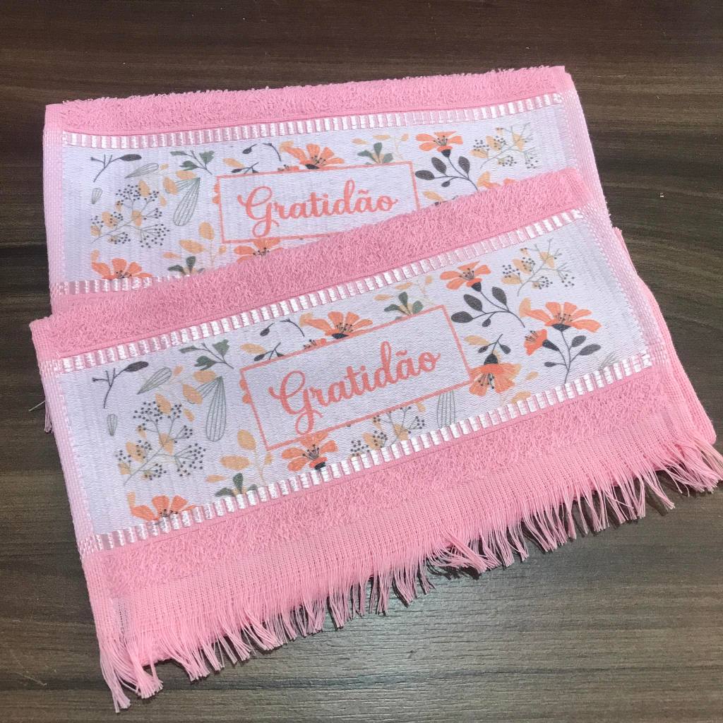 toalhinhas/ kit com 10 toalhinhas Gratidão