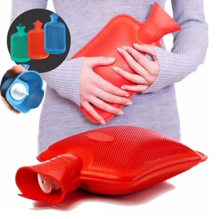 Bolsa Térmica Compressa Água Fria Quente Cólica Borracha