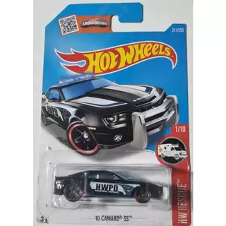 10 Camaro SS Highway Patrol Hot Wheels mini de 2015