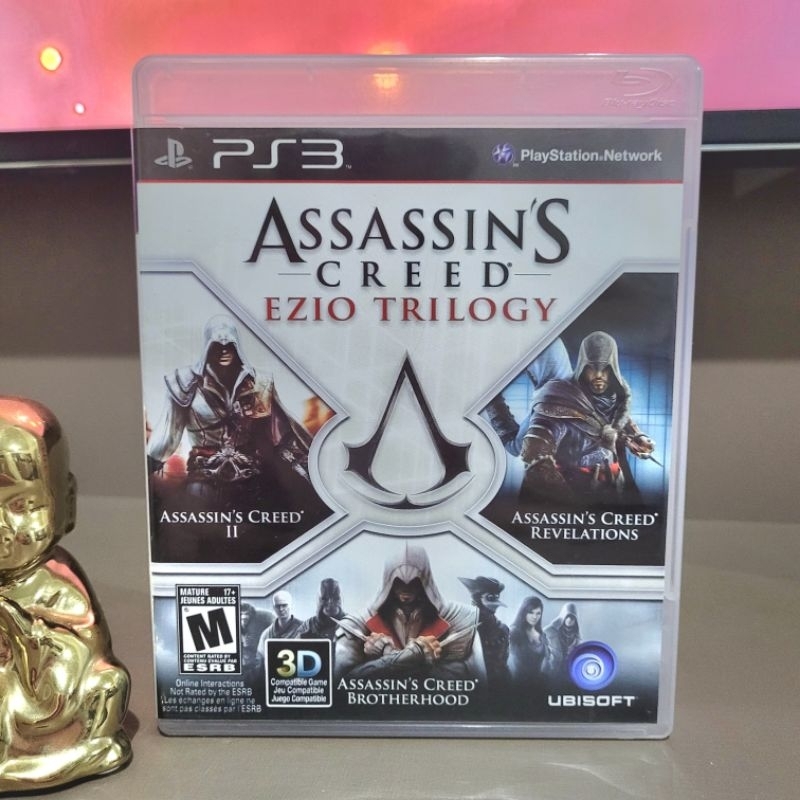 Assassins Creed Ezio Trilogy Ps3 #1 (Com Detalhe) (Jogo Mídia