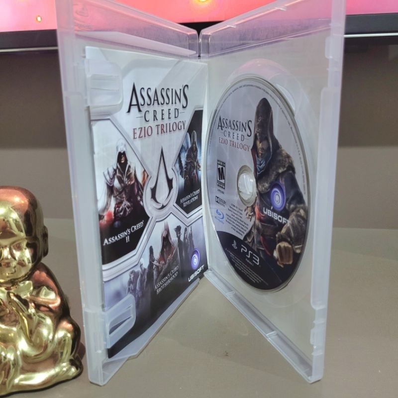 Assassins Creed Ezio Trilogy Ps3 #1 (Com Detalhe) (Jogo Mídia