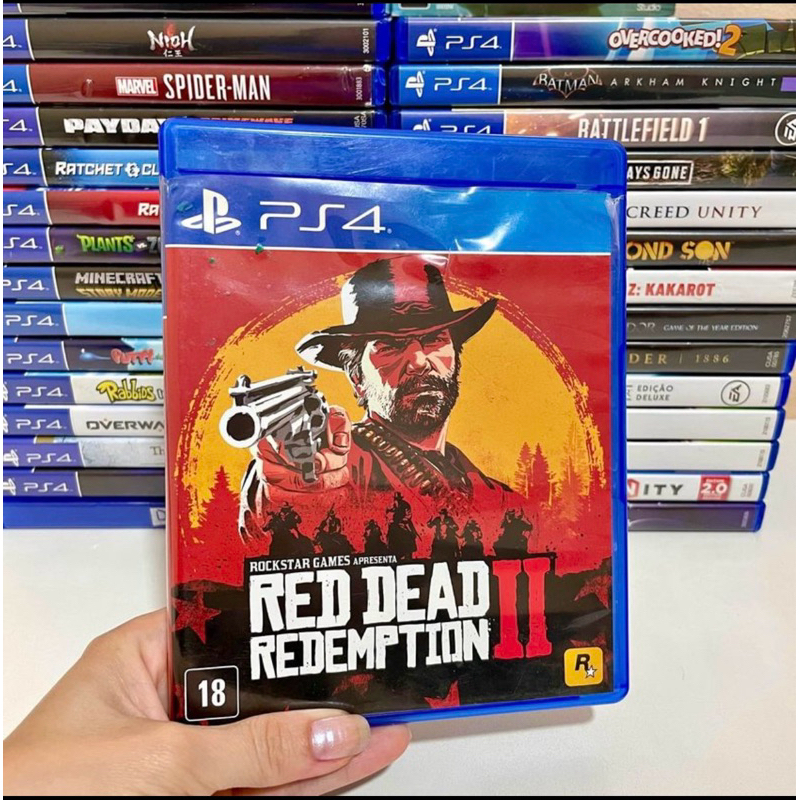 Jogo Red Dead Redemption 2 - Ps4 Mídia Física - Loja Cyber Z