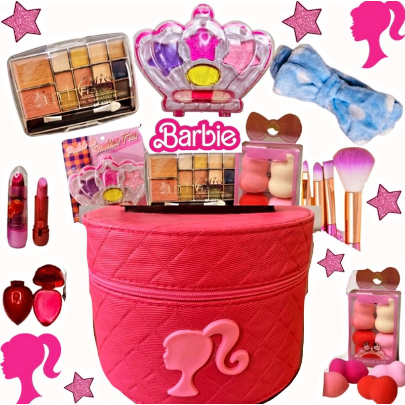 Maleta Premium de maquiagem infantil da Barbie