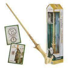 Varinha Magica 33cm Patrono Hermione Som E Luz Harry Potter