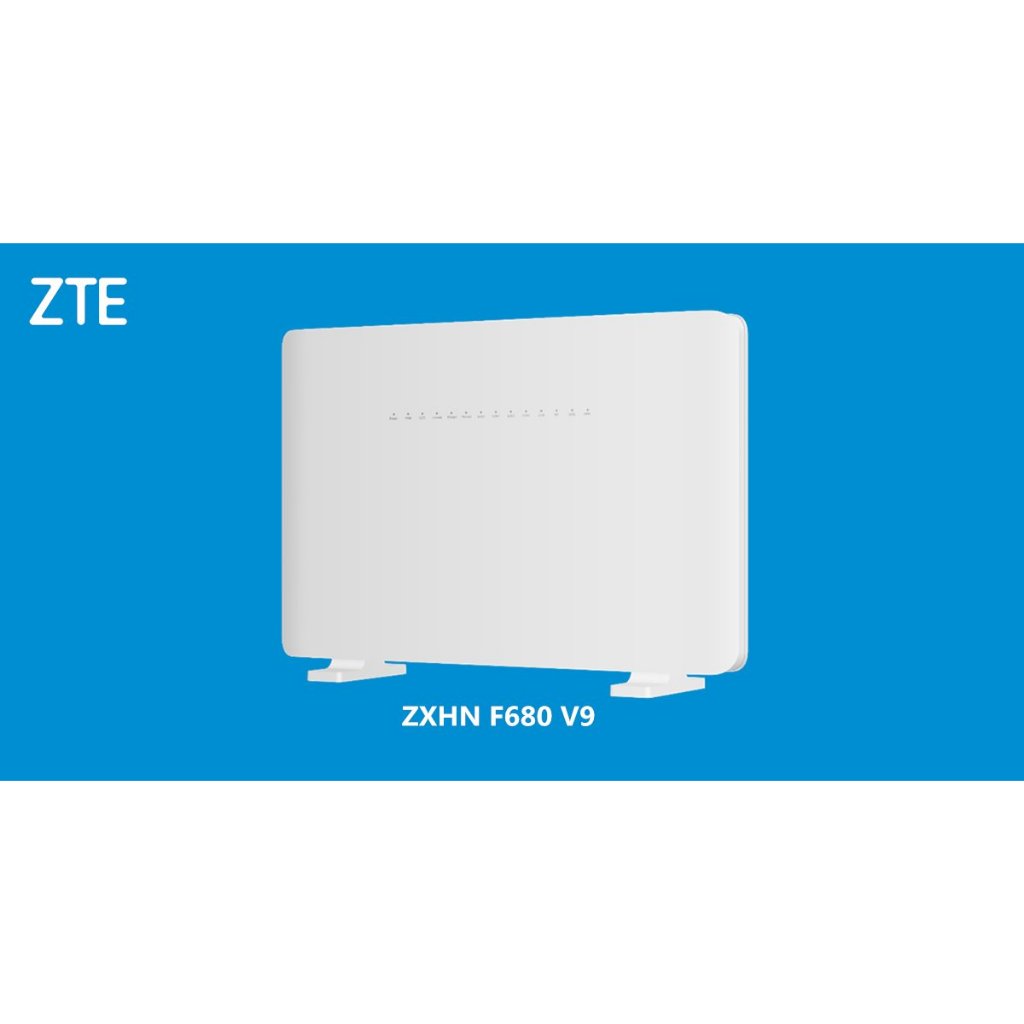Modem Roteador Fibra Zxhn F680 Com Wifi Dual Zte Branco Tim