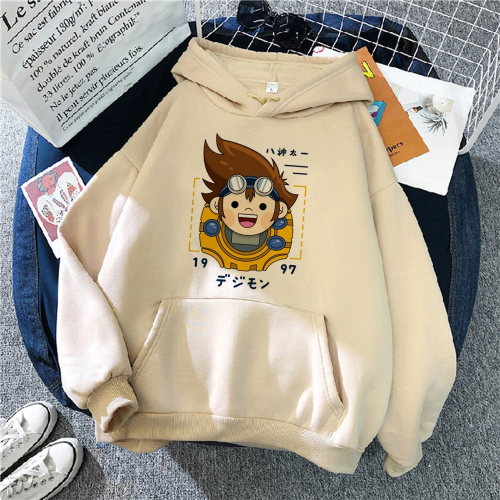 Blusa Moletom Com Capuz Unissex 1997 Digimon Watch