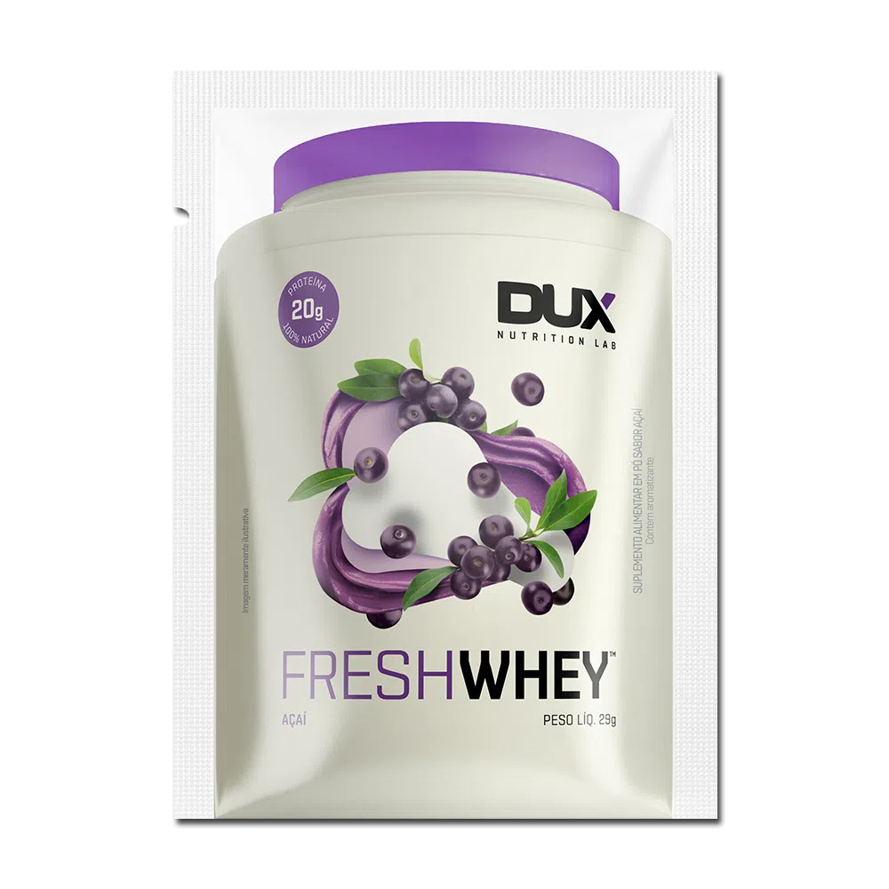 Kit 10 Fresh Whey 30g Mono Dose – Dux – Sachê