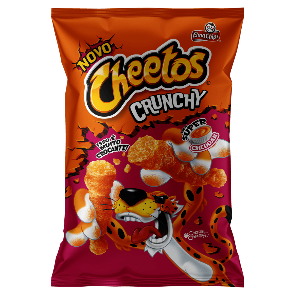 Novo Cheetos Crunchy Super Cheddar 48g