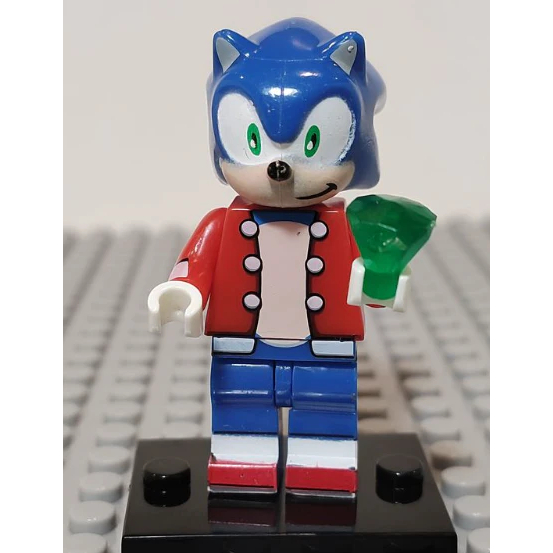 Boneco Mini Figura de Ação Compatível com LEGO Turma Sonic
